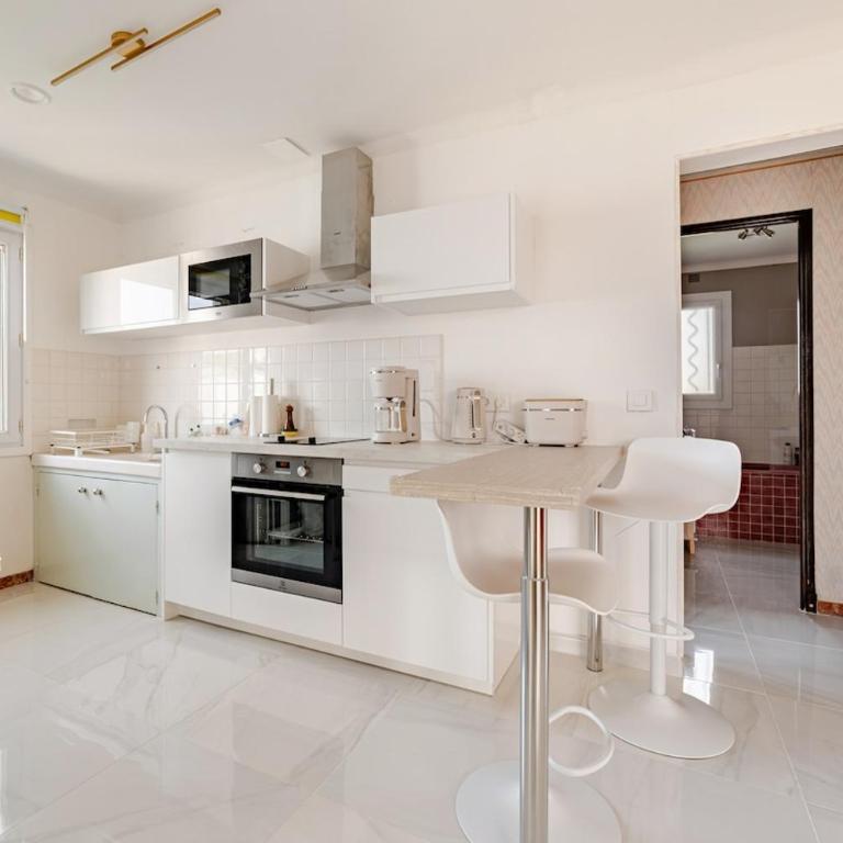 Villa indépendante, lumineuse, clim, wifi et jardin - Villa con 2 Camere da Letto - 6