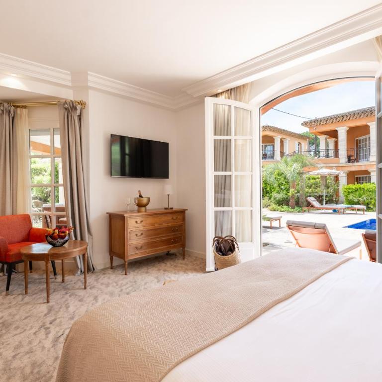 Hotel Le Domaine de L Astragale Saint Tropez - Suite Diamant avec Bain à Remous - 9