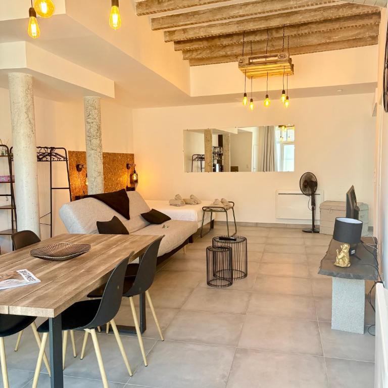 Loft avec terrasse au pied du château - Apartment mit 1 Schlafzimmer - 12