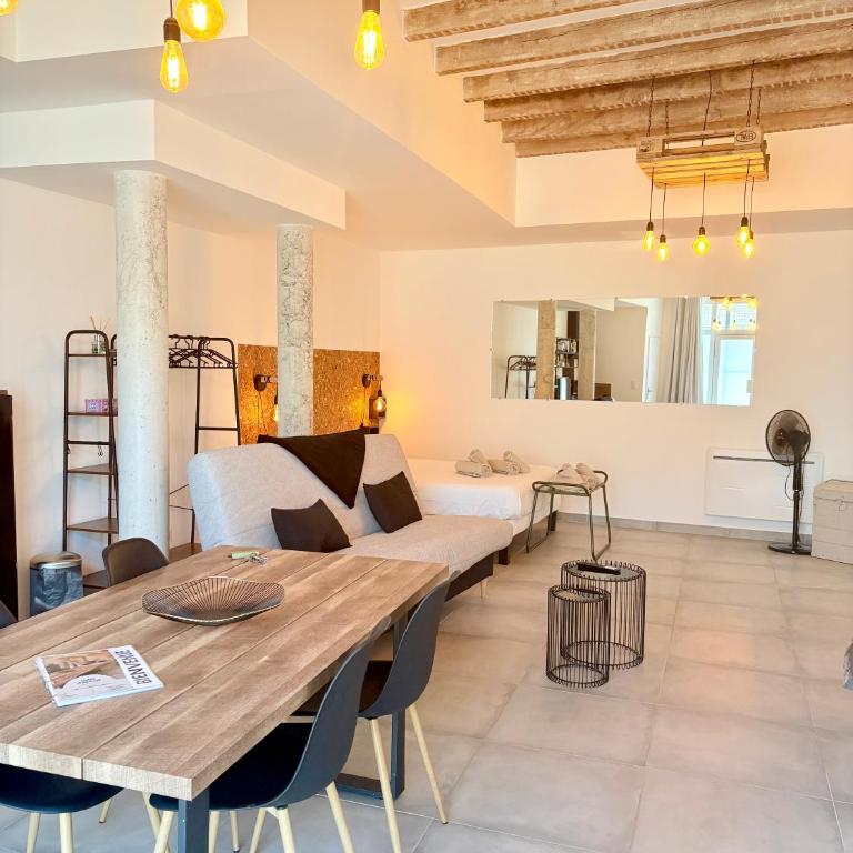 Loft avec terrasse au pied du château - Apartment mit 1 Schlafzimmer - 16