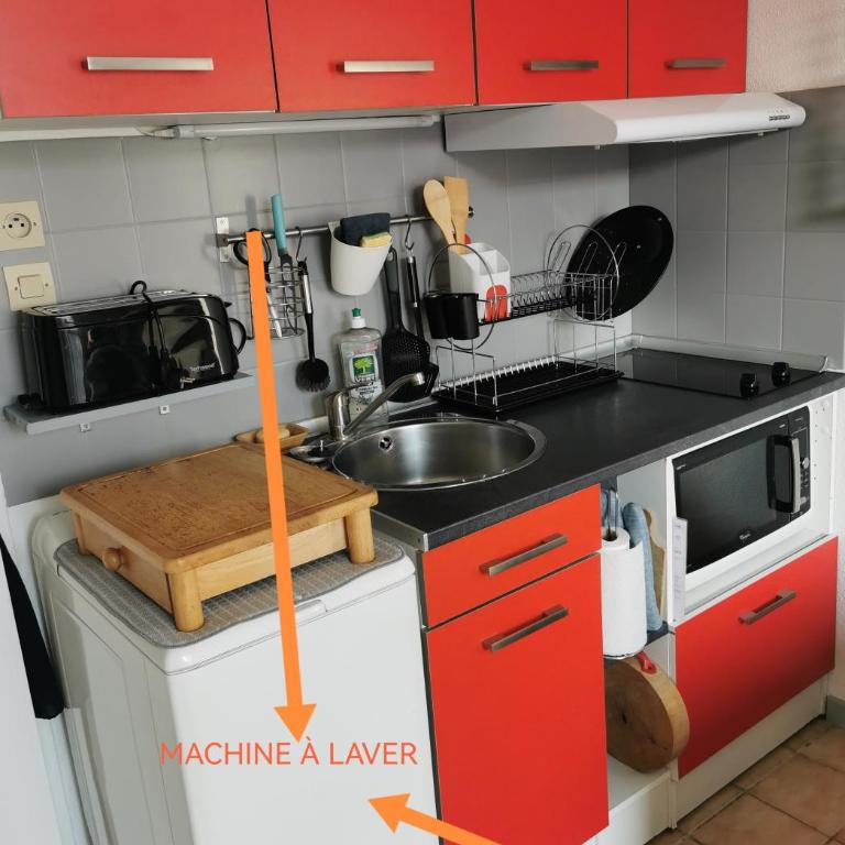 Petite maison à la plage dans résidence naturiste - Maison 1 Chambre - 5