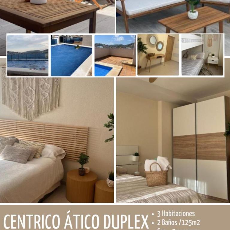 Céntrico Ático Duplex Piscina 3 dormitorios - Julio y agosto entradas y salidas en SABADO - Apartamento de 3 dormitorios - 9