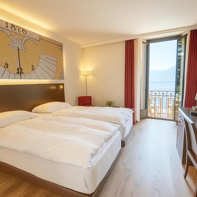 Hotel la Meridiana, Lake & SPA - Camera Matrimoniale Classic con Vista Lago - 2