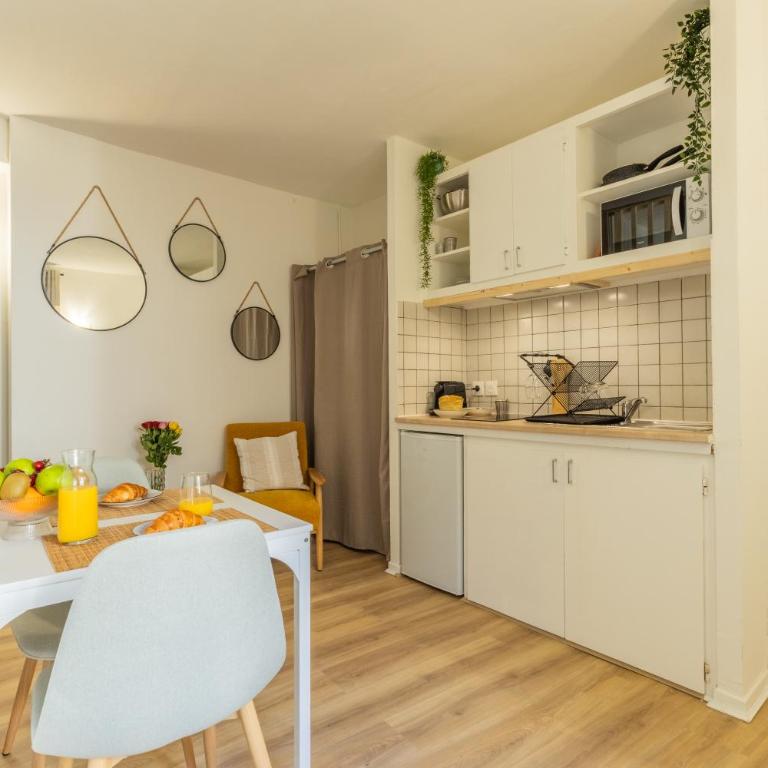 Le mirailh Hyper centre, rénové, lave linge, wifi, coin nuit séparé - Apartamento Estudio - 6