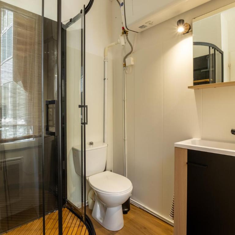 Le mirailh Hyper centre, rénové, lave linge, wifi, coin nuit séparé - Apartamento Estudio - 9