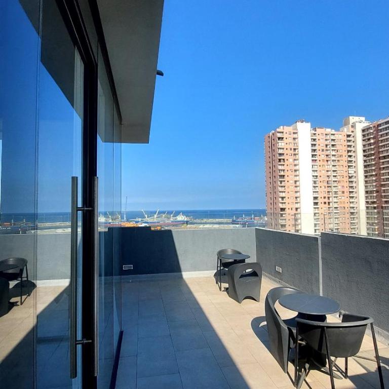 Departamento Centro Vista al mar 1D 1B - One-Bedroom Apartment - 21