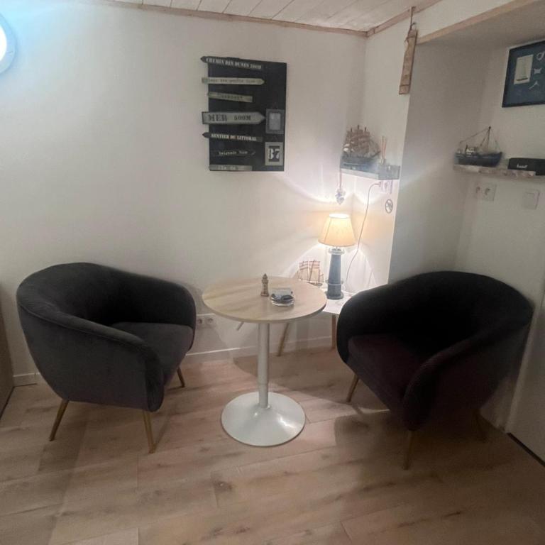 La Petite Cabine de Plage - Chambre Double avec Terrasse - 2