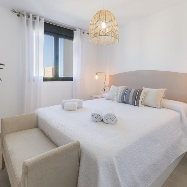 AG El Alamo - Apartamento Deluxe de 2 dormitorios con vistas al mar - 17