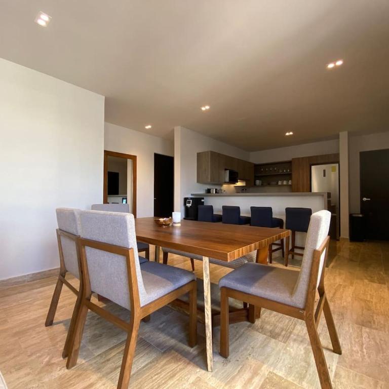 Luxe Jungle Retreat with Private Terrace & Jacuzzi in Aldea Zama - Two-Bedroom Deluxe Apartment - 6