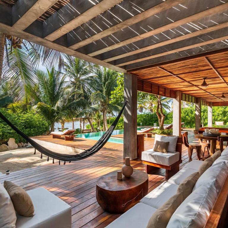 Beachfront Tankah 3 villa for 18 guests! - Villa - 10