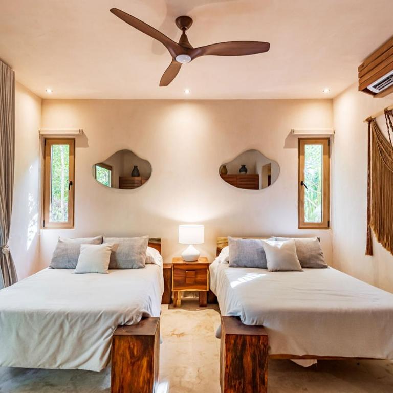 Beachfront Tankah 3 villa for 18 guests! - Villa - 11