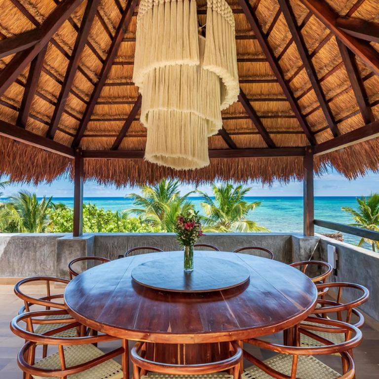 Beachfront Tankah 3 villa for 18 guests! - Villa - 24