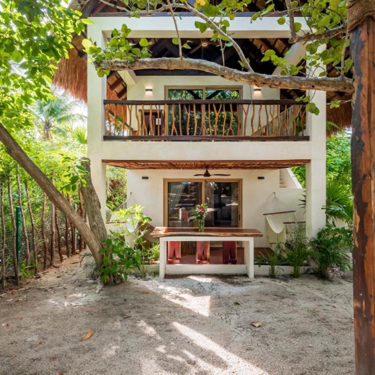 Beachfront Tankah 3 villa for 18 guests! - Villa - 52