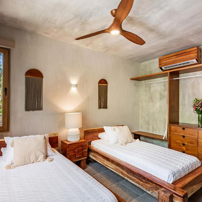 Beachfront Tankah 3 villa for 18 guests! - Villa - 59