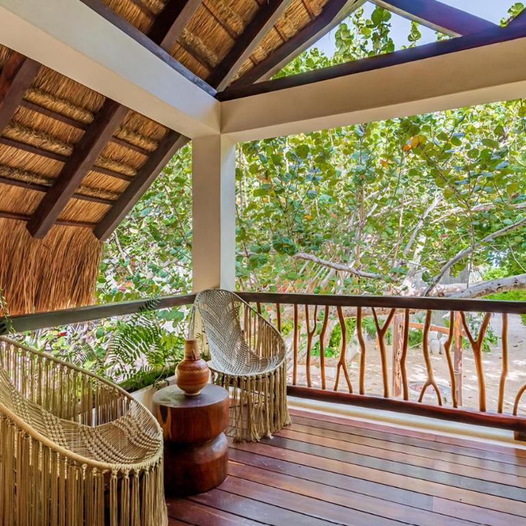 Beachfront Tankah 3 villa for 18 guests! - Villa - 65