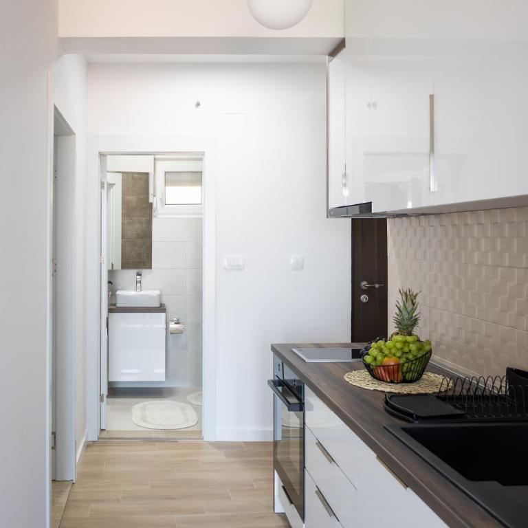 Tara Apartments - Apartman s 1 Spavaćom Sobom, Balkonom i Pogledom na More - 13