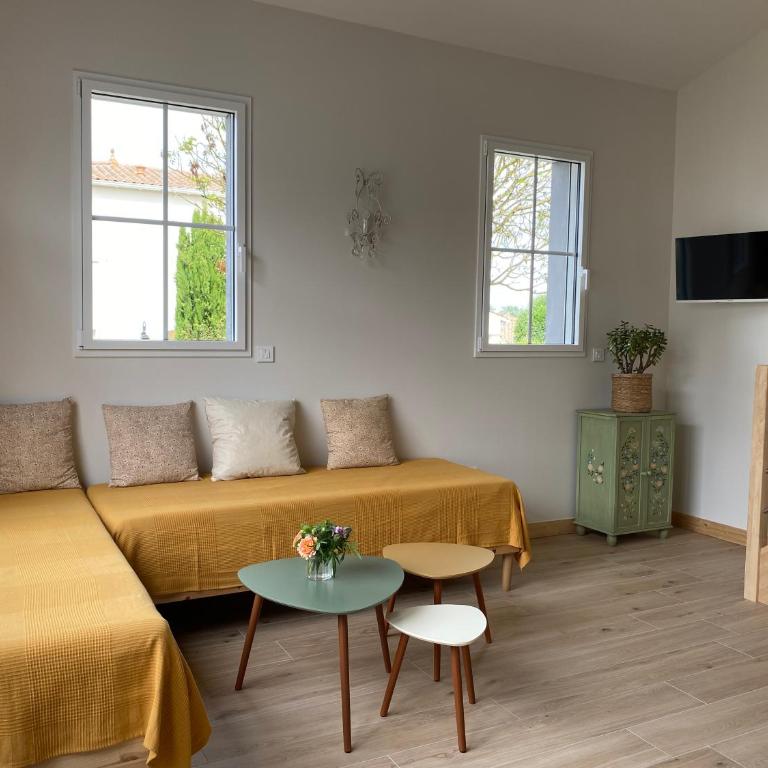 Maison M, chambre privée accès jardin piscine et jacuzzi près de La Rochelle - Maison 1 Chambre - 9
