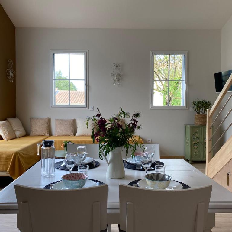 Maison M, chambre privée accès jardin piscine et jacuzzi près de La Rochelle - Maison 1 Chambre - 15