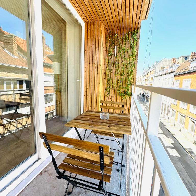 L'escale Jean Bart 6 couchages centre ville Dunkerque - Appartement 2 Chambres avec Balcon - 15