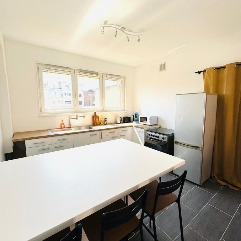 L'escale Jean Bart 6 couchages centre ville Dunkerque - Appartement 2 Chambres avec Balcon - 6