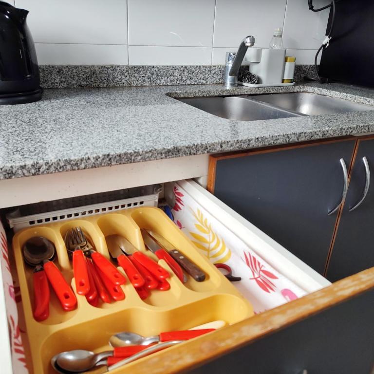 Departamento en Movistar Arena con balcón soleado - Apartamento de 1 dormitorio - 53