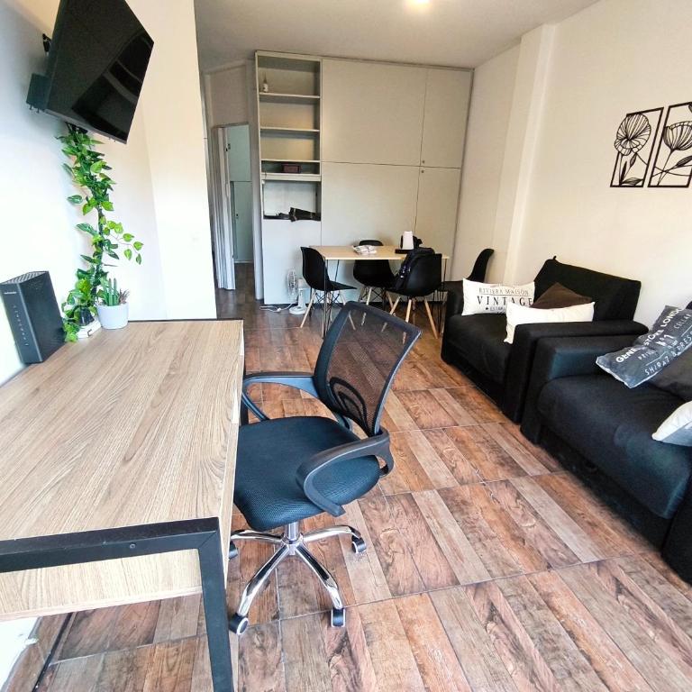 Departamento en Movistar Arena con balcón soleado - Apartamento de 1 dormitorio - 54