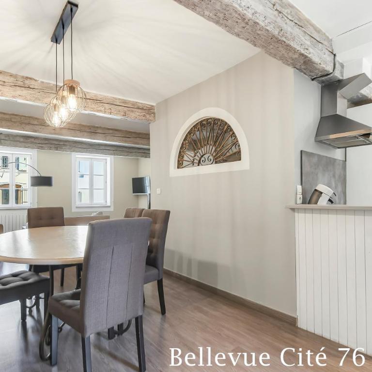 Les Bellevue Cité Trivalle "3 Apartments, 1 with Terrace & Private Parking, Aircon, WiFi, 500m from Cité, free public car park 200m" - Ferienhaus - 6