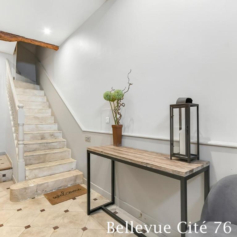 Les Bellevue Cité Trivalle "3 Apartments, 1 with Terrace & Private Parking, Aircon, WiFi, 500m from Cité, free public car park 200m" - Ferienhaus - 37