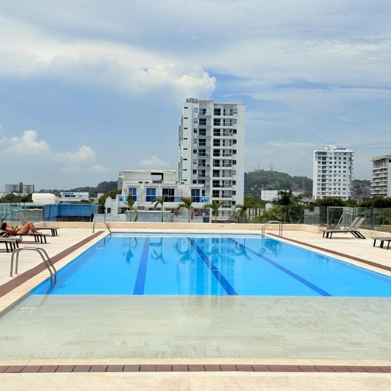 Apartasuit Cartagena beach, barrio Crespo cerca del aeropuerto - Suite - 30
