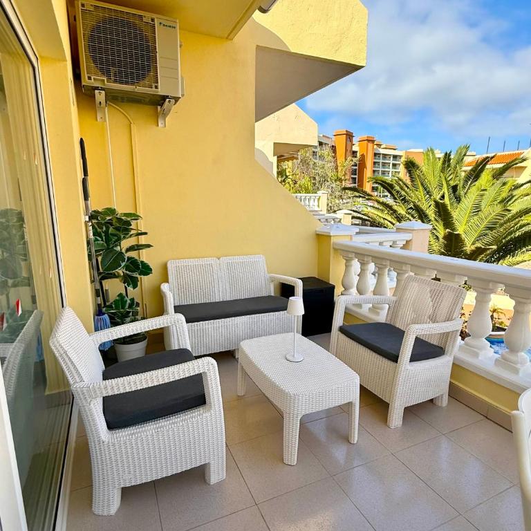 Sunny penthouse in Golf del Sur - Apartamento de 1 dormitorio con vistas a la piscina - 17