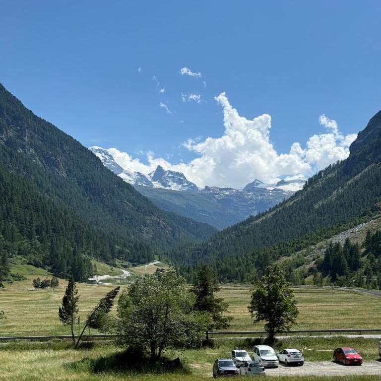 Gorgeous Modern Mountain View Flat in Täsch with free parking - Apartment mit 2 Schlafzimmern und Bergblick - 2