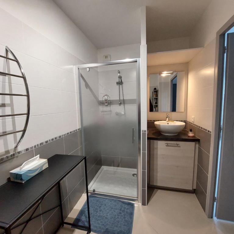 Grand Studio à 300m de la plage dans Résidence calme - une seule pièce - Appartement 1 Chambre - 3