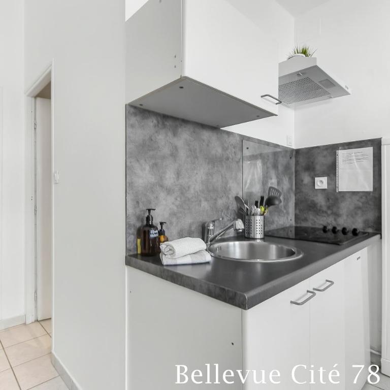 Les Bellevue Cité Trivalle "3 Apartments, 1 with Terrace & Private Parking, Aircon, WiFi, 500m from Cité, free public car park 200m" - Apartment mit 1 Schlafzimmer - 7