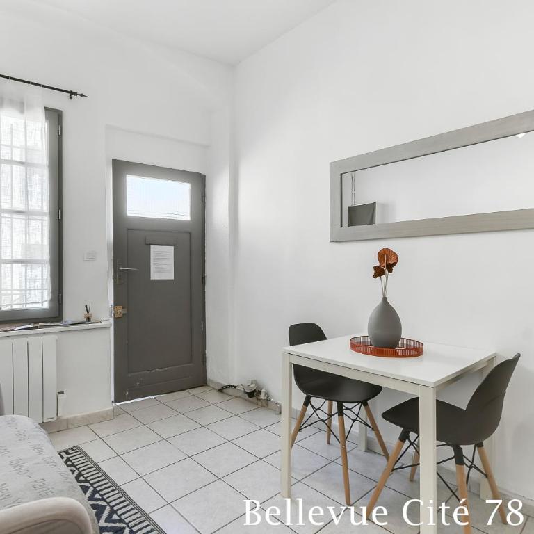 Les Bellevue Cité Trivalle "3 Apartments, 1 with Terrace & Private Parking, Aircon, WiFi, 500m from Cité, free public car park 200m" - Apartment mit 1 Schlafzimmer - 4