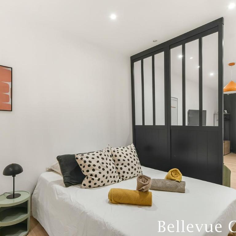 Les Bellevue Cité Trivalle "3 Apartments, 1 with Terrace & Private Parking, Aircon, WiFi, 500m from Cité, free public car park 200m" - Studio-Apartment - 8