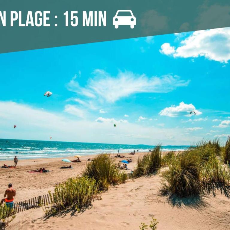 Le Jardin du Lez - Parking Privé et Gratuit - Port Marianne - Apartment mit 1 Schlafzimmer - 22