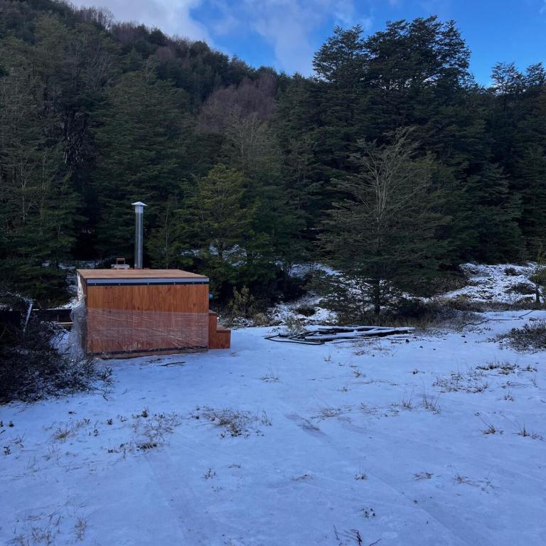 Cabaña nieve, tinaja y vista al volcan - Vacation Home - 25