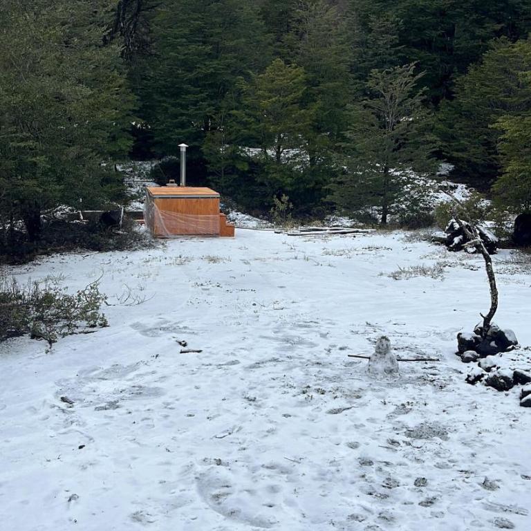 Cabaña nieve, tinaja y vista al volcan - Vacation Home - 36