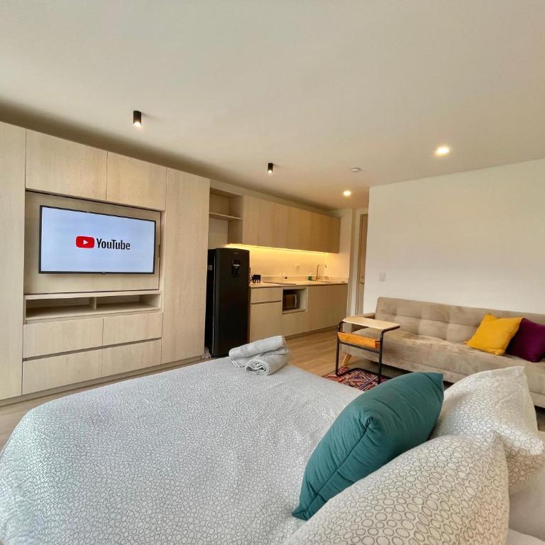Cozy New Loft Coworking Gym Terrace Play Z - Apartamento de 2 dormitorios - 14