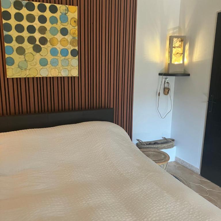 Chambre indépendante au Joli Mazet à Nîmes idéalement situé entre la garrigue et la ville - Chambre Lit Queen-Size Deluxe - 18