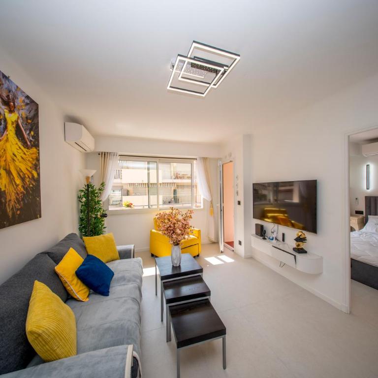 Luxe 1 minute a pied du Martinez plage shopping vu Mer - Apartment mit 1 Schlafzimmer - 16