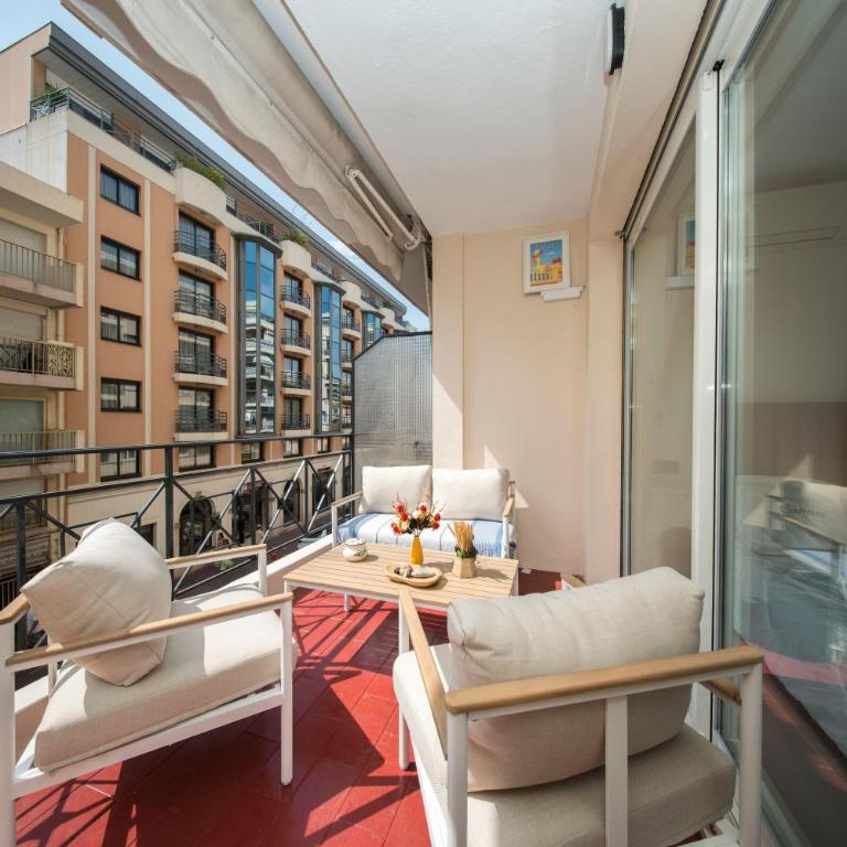 Luxe 1 minute a pied du Martinez plage shopping vu Mer - Apartment mit 1 Schlafzimmer - 18