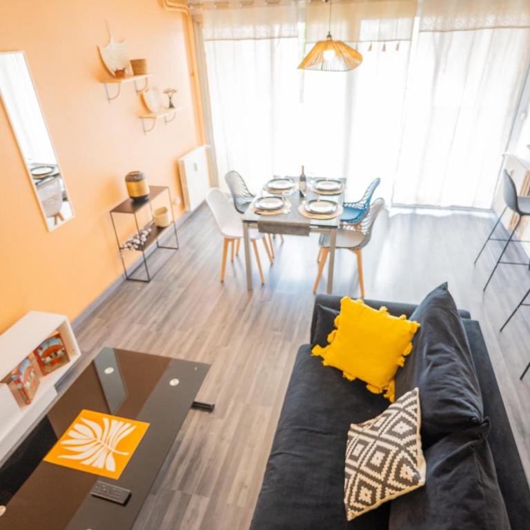 Duplex- T2 Barcelona Pop - Terrasses - Parking - Vue canal - Apartamento de 1 dormitorio con terraza - 2