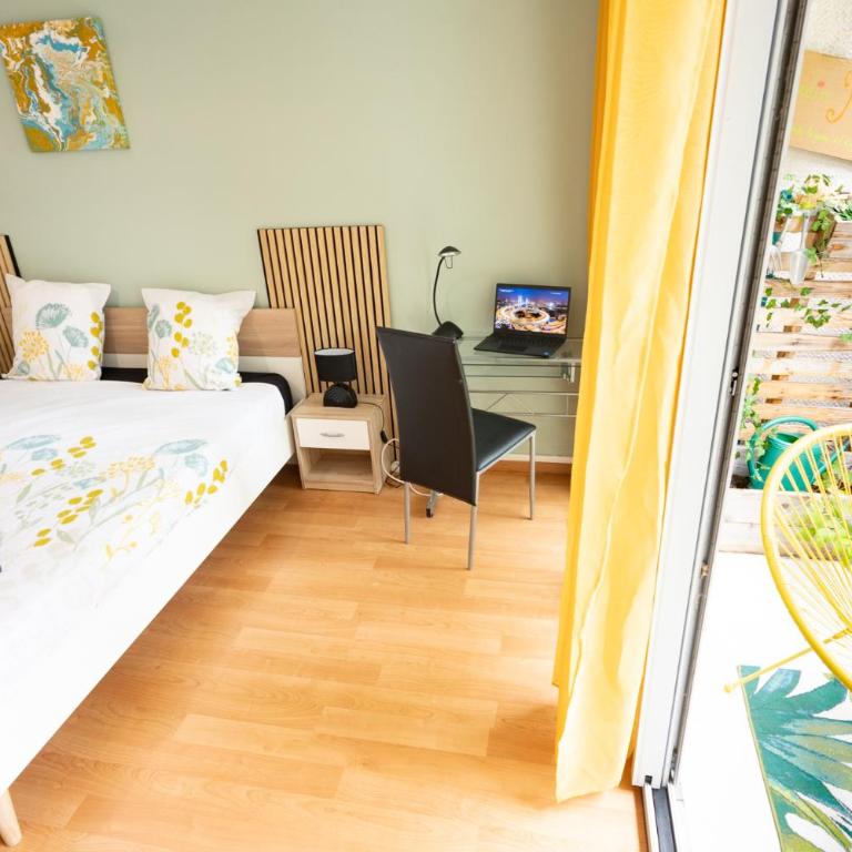 Duplex- T2 Barcelona Pop - Terrasses - Parking - Vue canal - Apartamento de 1 dormitorio con terraza - 10