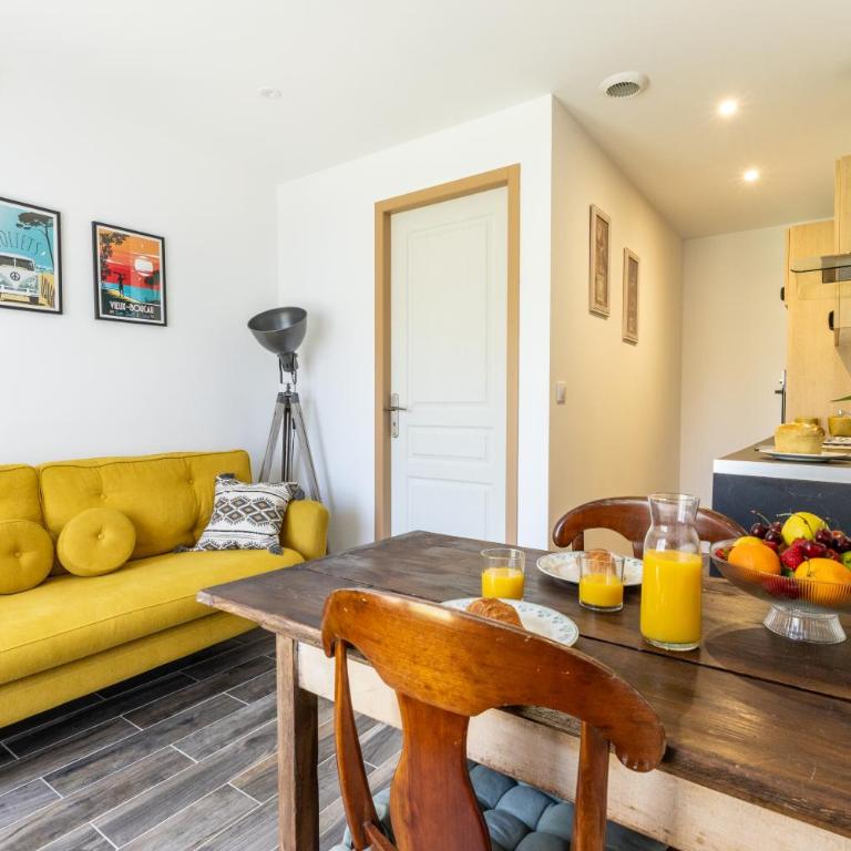 Le Mermoz - idéal curistes - wifi - clim - jardin - parking - proche centre - Apartamento de 1 dormitorio - 1