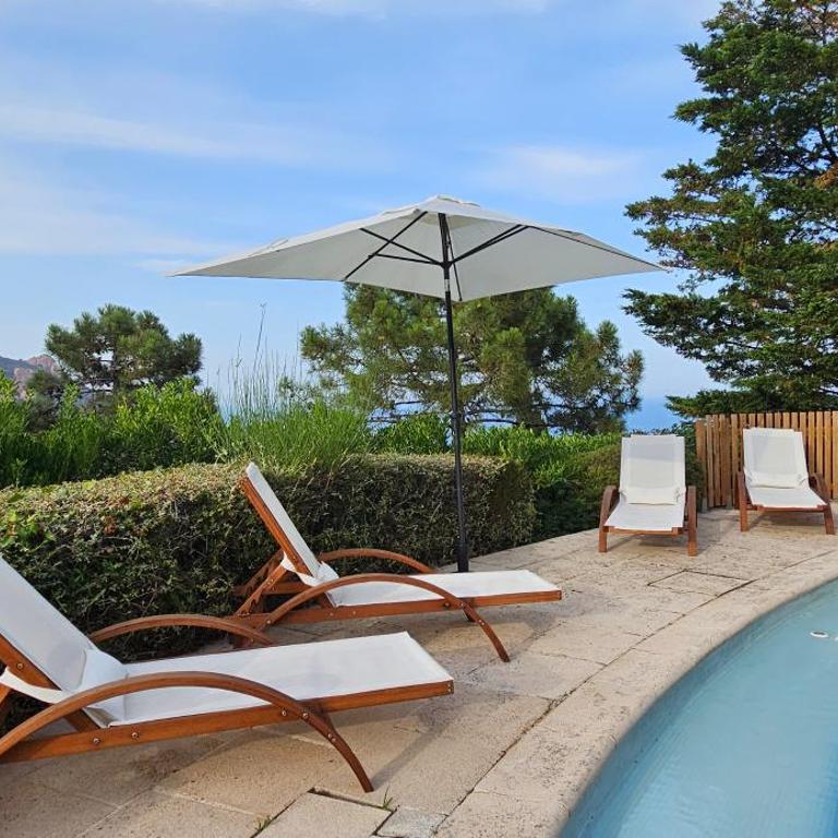 Vue mer-montagne avec vaste piscine privée - Apartamento de 2 dormitorios - 19