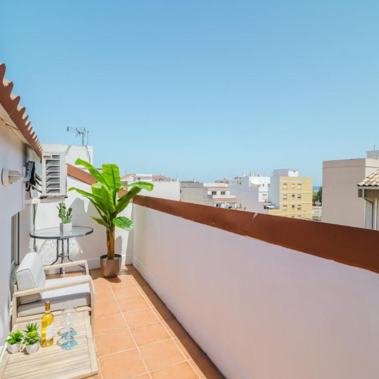 Chillout Grau de Gandia- attico para 6 personas invitamos familias y jovenes, dos banos VT-44956-V - Apartamento - 4