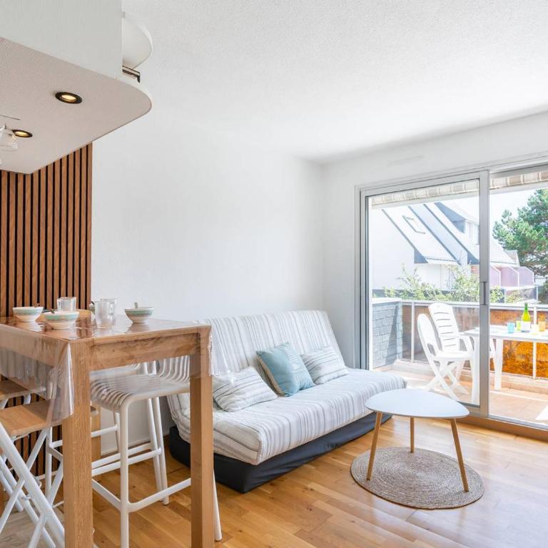 Studio cabine proche plage avec balcon sud, Wifi, et parking - Carnac - FR-1-477-98 - Studio - 1