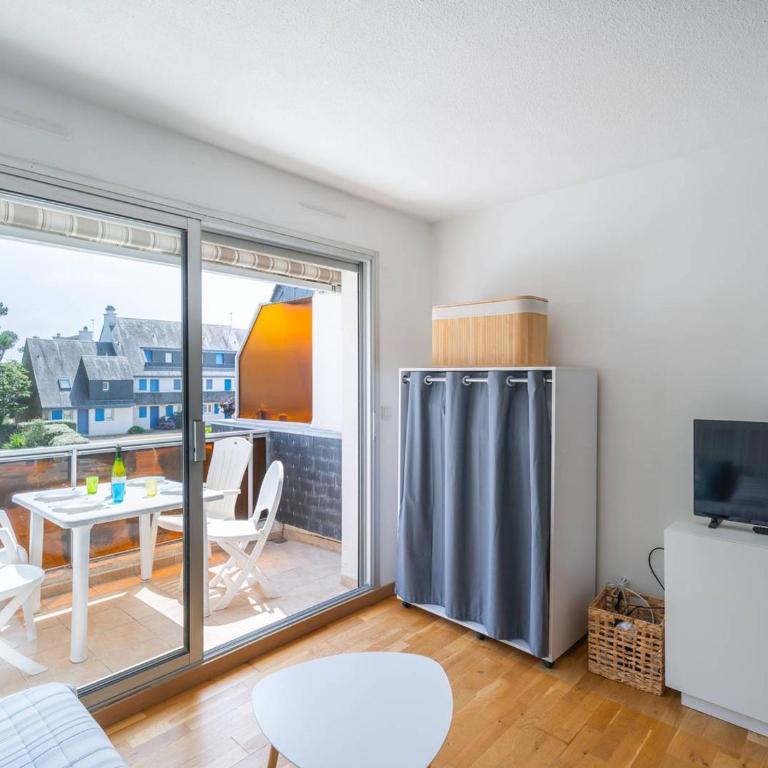 Studio cabine proche plage avec balcon sud, Wifi, et parking - Carnac - FR-1-477-98 - Studio - 6