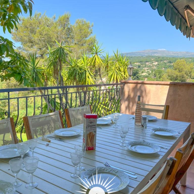 LA ROURETANE Pool AirCo for 10 By Sunset - Villa - 7